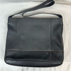 The sak Leather  De Young Hobo Shoulder Bag NWOT Black